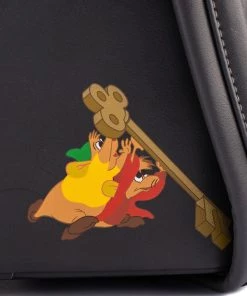 Loungefly Disney Villains Lady Tremaine, Anastasia, And Drizella Mini-Backpack 13 Loungefly Disney Villains Lady Tremaine, Anastasia, And Drizella Mini-Backpack