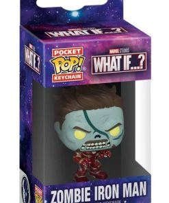 Funko POP! Keychain : What If S2 - Zombie Iron Man