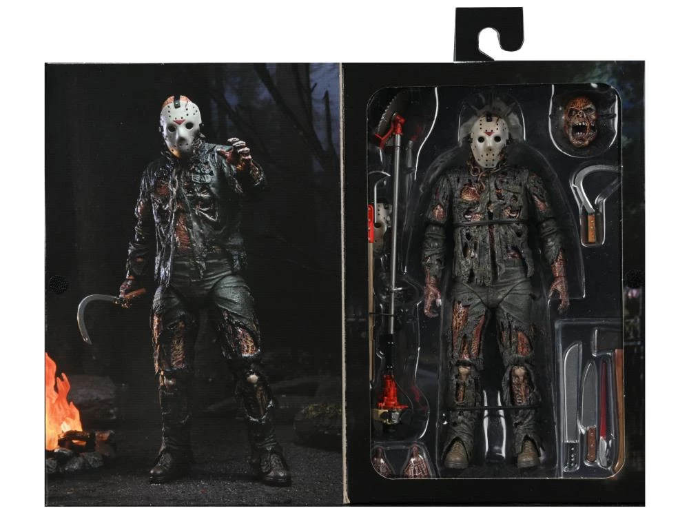NECA Friday The 13th 7" Figure Part 7 Ult New Blood Jason 4 NECA Friday The 13th 7" Figure Part 7 Ult New Blood Jason
