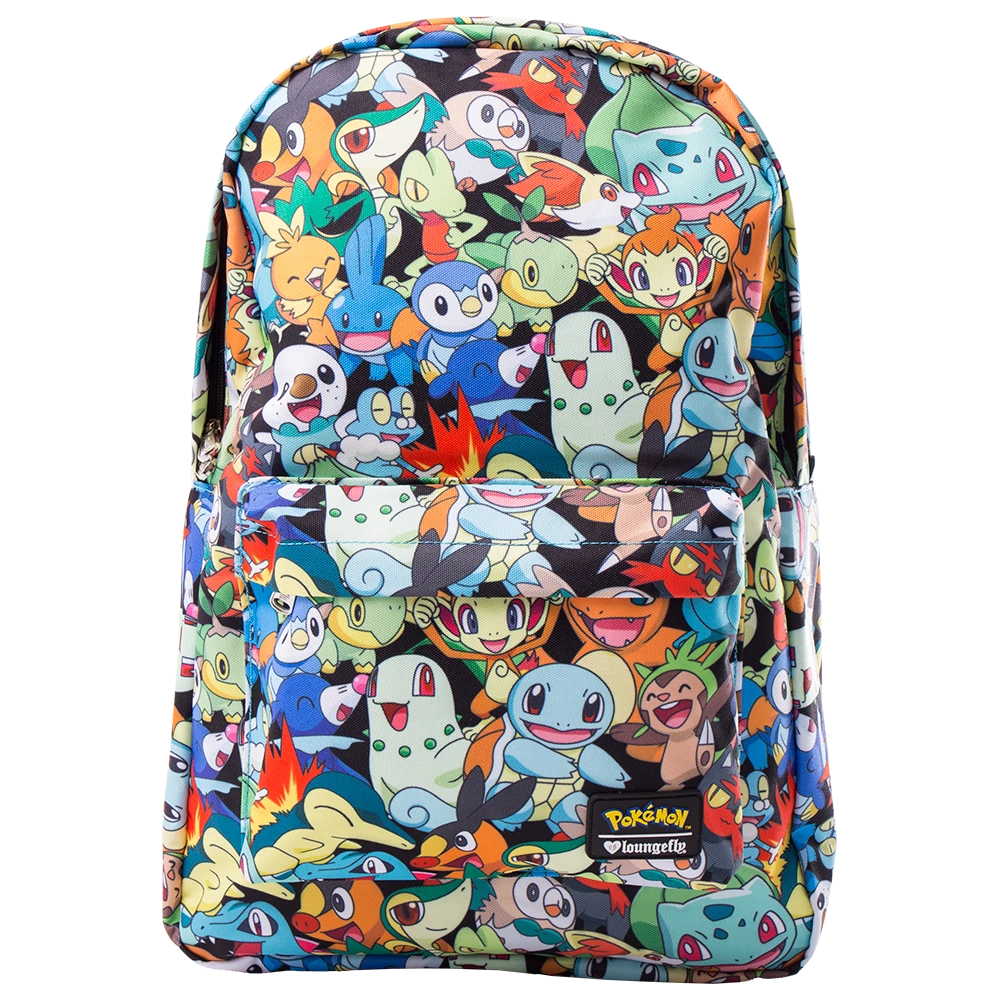 Pokemon - Starter Pokemon Loungefly Backpack 3 Pokemon - Starter Pokemon Loungefly Backpack