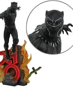 Diamond Marvel Black Panther Premier Collection Black Panther 12-Inch Collectible Resin Statue