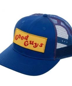 Bioworld Movies Chucky Child's Play "Good Guys" Blue & Yellow Trucker Hat