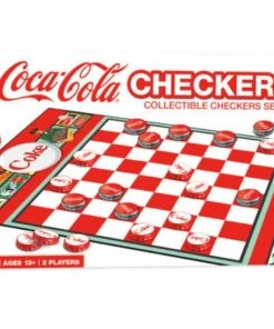 Master Pieces Games & Puzzles Coca-Cola Checkers Board Game