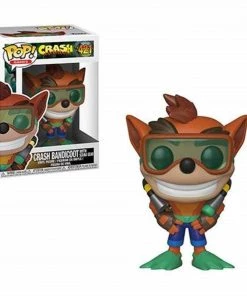 Funko Funko Pops! Crash Bandicoot With The Suba Gear Pop Games Vinyl Figure
