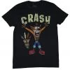 Changes Crash Bandicoot Crash Adult Tee Shirt Video Games 2 Changes Crash Bandicoot Crash Adult Tee Shirt Video Games