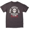 Changes Friday 13th Crystal Lake Running Team Jason T-shirt Movies
