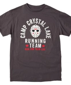 Changes Friday 13th Crystal Lake Running Team Jason T-shirt Movies