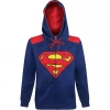 Bioworld Dc Superman Pieced Poly Hoodie DC Comics
