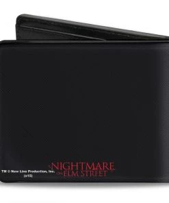 Buckle-Down Freddy's Hand Never Sleep Again Bi-Fold Wallet Wallets