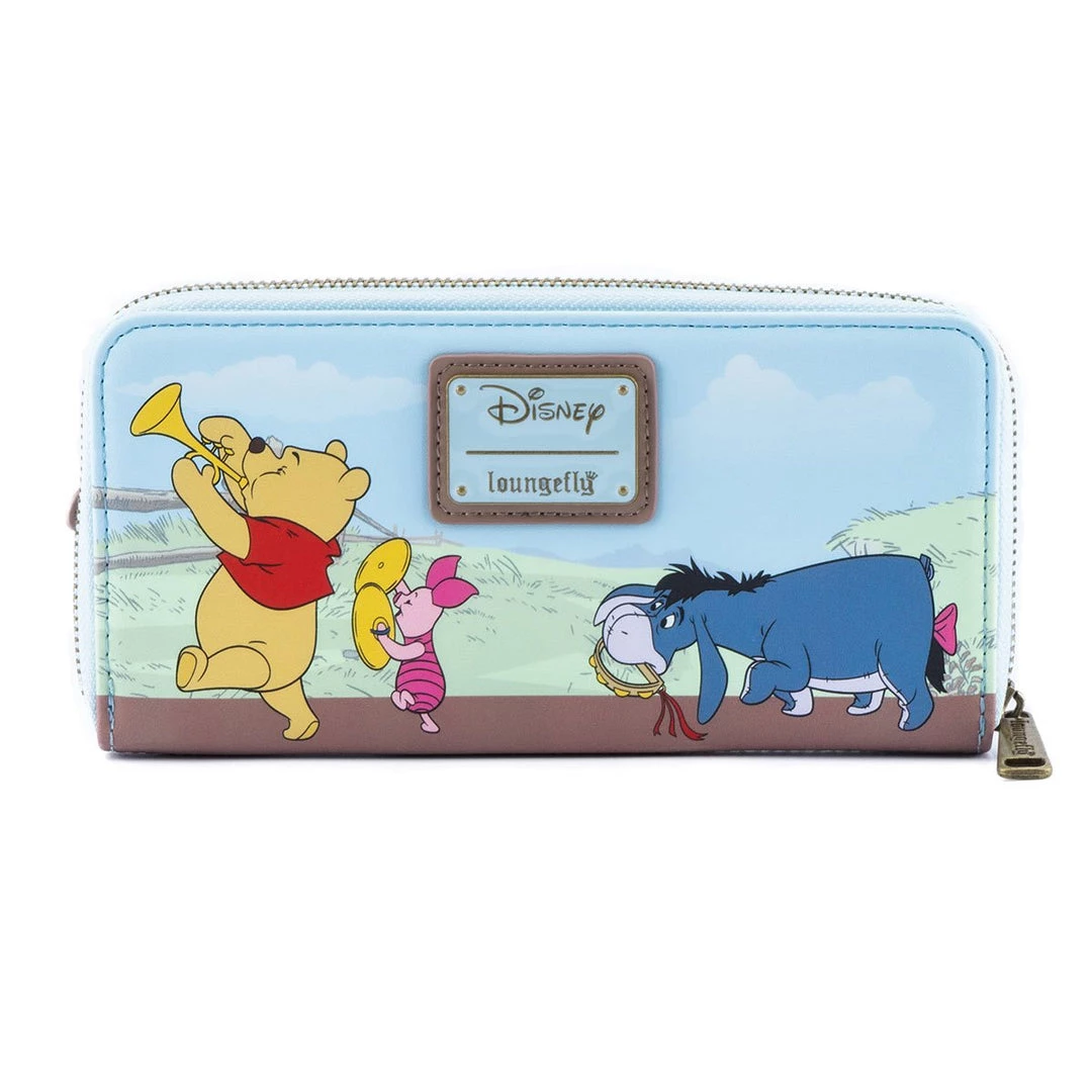 Loungefly Winnie The Pooh 95th Anniversary Celebration Parade Zip-Around Wallet 4 Loungefly Winnie The Pooh 95th Anniversary Celebration Parade Zip-Around Wallet