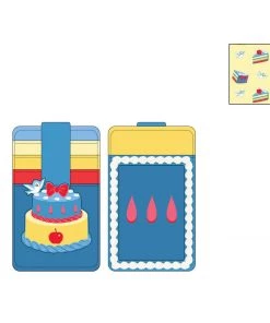 Loungefly Snow White Cosplay Cake Cardholder