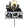 Kryptonite Character Store Harry Potter Wizards Welcome Garden Stake