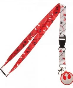 Bioworld Star Wars Rebel Logo Lanyard