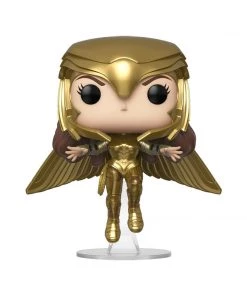 DC Heroes: Wonder Woman 1984 Gold Flying Metallic Funko Pop Funko Pops!