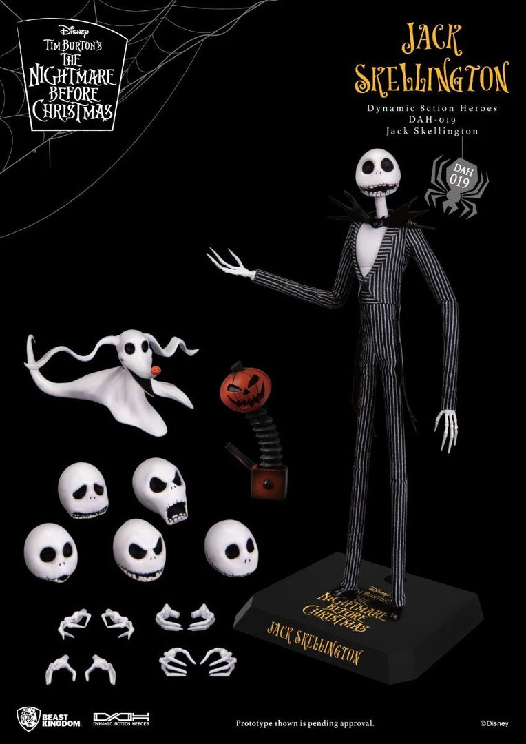 Kotobukiya The Nightmare Before Christmas Jack Skellington Figure Disney 7 Kotobukiya The Nightmare Before Christmas Jack Skellington Figure Disney