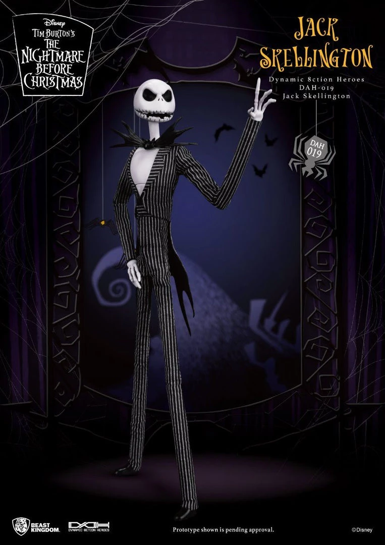 Kotobukiya The Nightmare Before Christmas Jack Skellington Figure Disney 3 Kotobukiya The Nightmare Before Christmas Jack Skellington Figure Disney