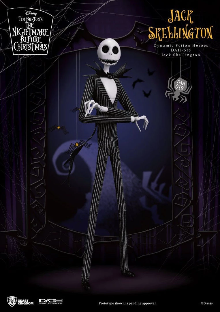 Kotobukiya The Nightmare Before Christmas Jack Skellington Figure Disney 4 Kotobukiya The Nightmare Before Christmas Jack Skellington Figure Disney