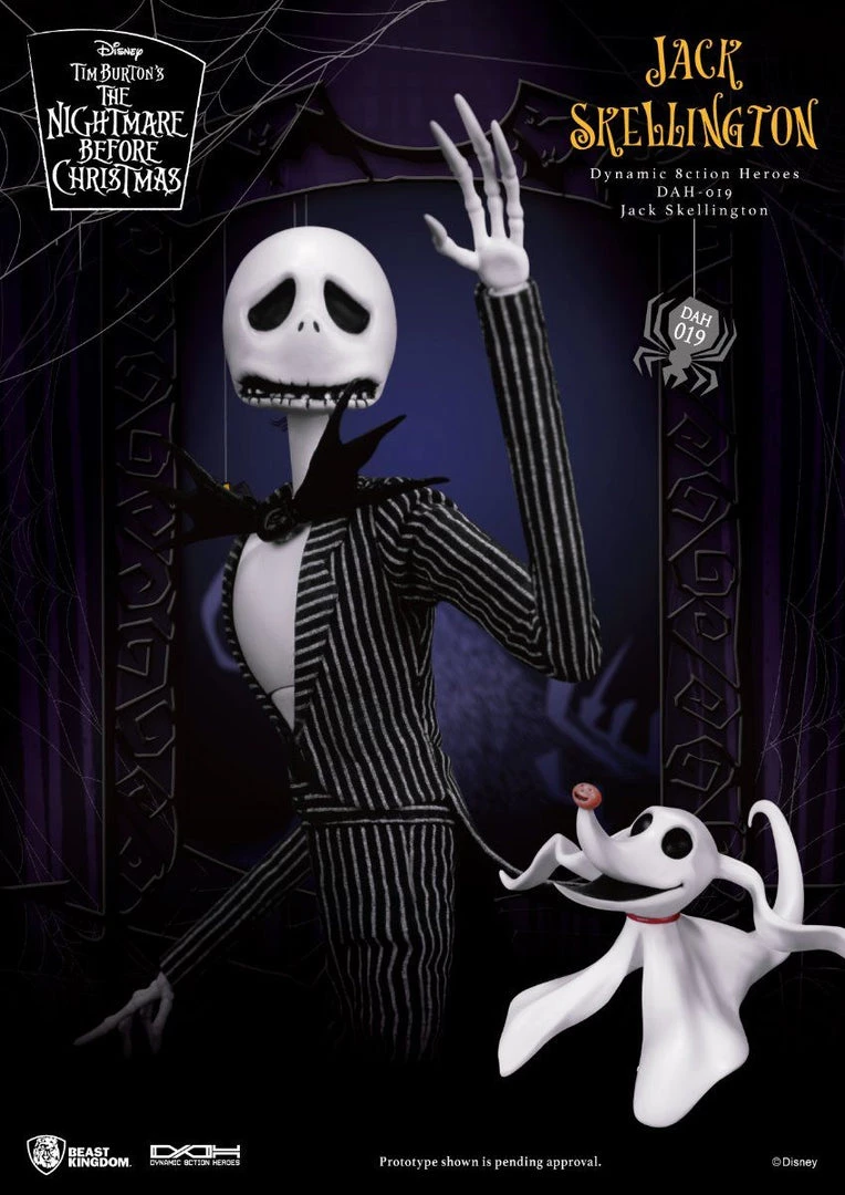 Kotobukiya The Nightmare Before Christmas Jack Skellington Figure Disney 6 Kotobukiya The Nightmare Before Christmas Jack Skellington Figure Disney