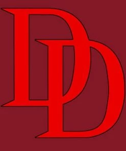 Impact Marvel Daredevil Log Adult Fitted T-shirt