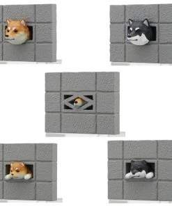 Clever Idiots Inc. Mystery Figures Kitan Club Shiba Inu Wall Blind Box