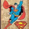 Desperate Enterprises Inc Superman Weathered Panels Tin Sign