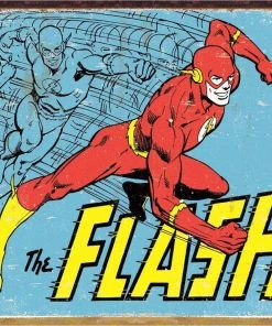 Desperate Enterprises Inc The Flash - Retro Tin Sign
