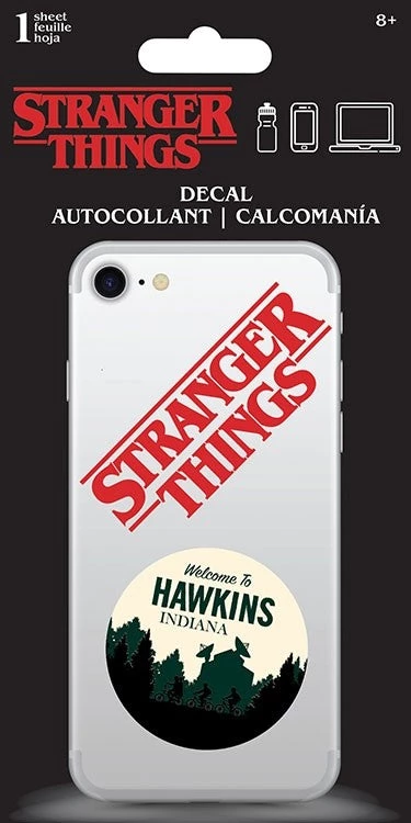 Trends International Stranger Things Hawkins Phone Decal 3 Trends International Stranger Things Hawkins Phone Decal