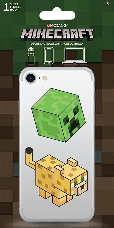 Trends International MinecraftPhone Decal 3 Trends International MinecraftPhone Decal