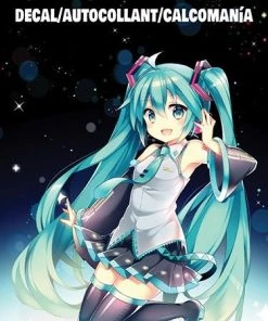 Trends International Hatsune Miku4 Color Phone Decal - 4 X 8 Movies
