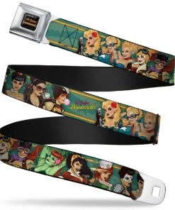 Buckle-Down DC Comics Bombshells Seat Belt Buckle Belt