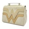 Wonder Woman Logo Cross Body Bag Purse Loungefly