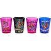 First Look Marvel Comics Ladies Superheros 4 Piece Shot Glass Set