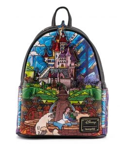 Loungefly Disney Beauty And The Beast Princess Castle Series Mini-Backpack
