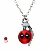 Body Vibe Marvel Deadpool Grenade Pendant Necklace