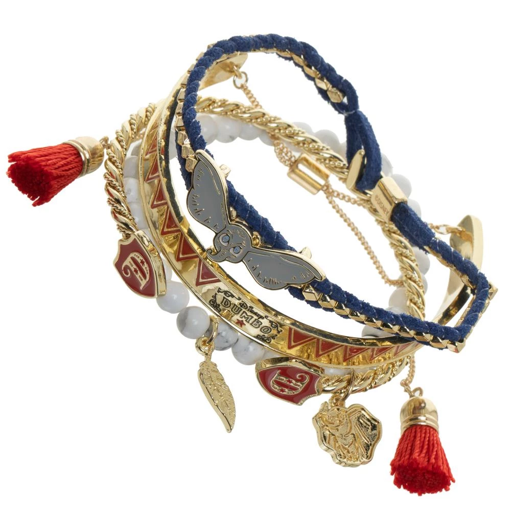 Bioworld Disney Dumbo Bracelet Set - 4-Pack 3 Bioworld Disney Dumbo Bracelet Set - 4-Pack