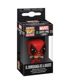 Funko Pop Keychain: Marvel Lucha Libre- Deadpool