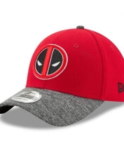 New Era Marvel Deadpool Logo 39Thirty Hat
