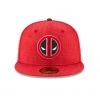 New Era Deadpool Heather Hype 7 1/4 59Fifty Fit Hat Marvel