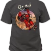 Impact Marvel Amazing Deadpool Jumping Through Adult T-shirt