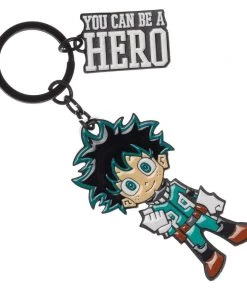 Bioworld My Hero Academia - Izuku Midoriya Keychain Anime