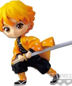 Banpresto Figures Demon Slayer Zenitsu Agatsuma Vol. 1 Petit Q Posket Statue