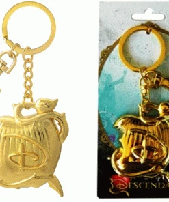 Monogram Disney Movie- Descendant Logo Pewter Keychain