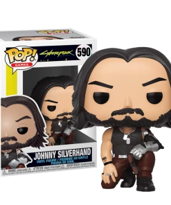 Funko POP! Games: Cyberpunk 2077 - Johnny Silverhand (crouch) Funko Pops!