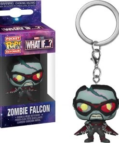 Funko POP! Keychain: What If S2 - Zombie Falcon Keychain Keychains