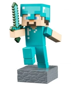 JINX Video Games Minecraft Adventure - Vinyl Figure (Diamond Steve)