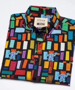 RSVLTS Disney And Pixar Monsters, Inc. "Doors" – KUNUFLEX Short Sleeve Shirt
