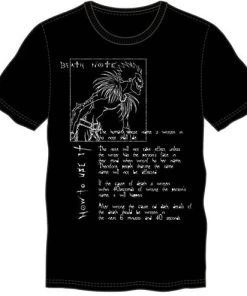 Bioworld Death Note Curse Black T-shirt