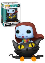 Funko POP Train: Nightmare Before Christmas - Sally In Cat Cart Vinyl Figure Funko Pops!