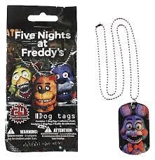 U.C.C. Distributing Five Nights At Freddy's Dog Tag Pack