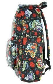 Loungefly Disney Villains Tattoo Flash Print Backpack